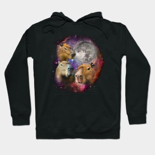 Capybara Moon Hoodie